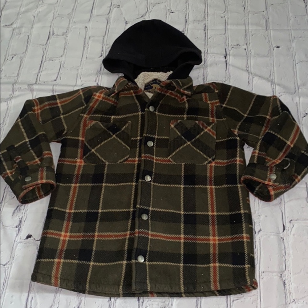 Freedom Foundry Hooded Fleece Jacket EUC